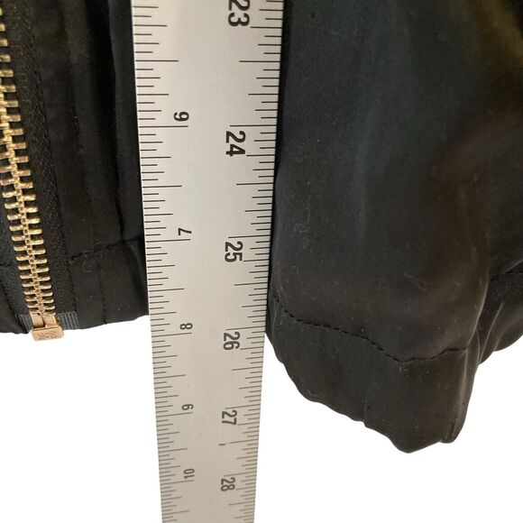 H&M Divided Size 8 Embroidered Tiger Baseball Bomber Jacket Black White Striped - Picture 9 of 13